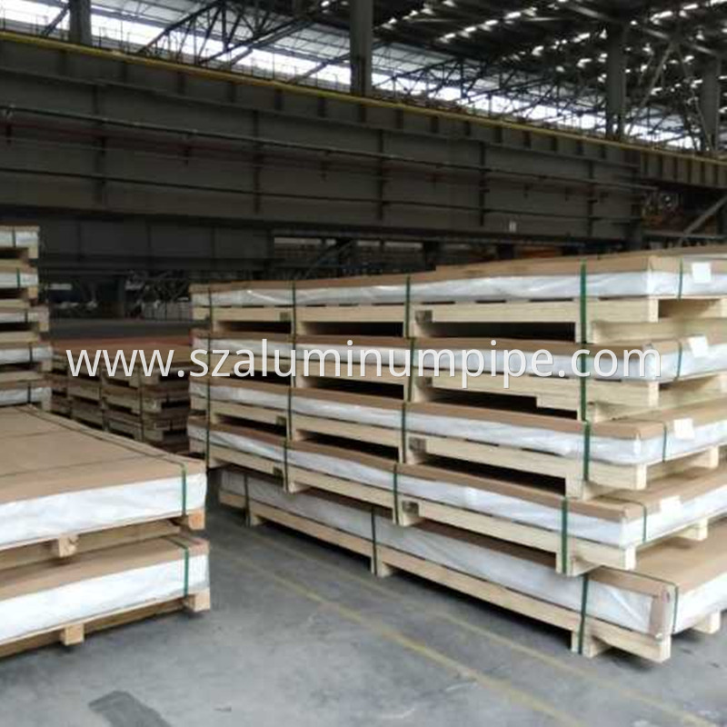 Aluminum alloy plate